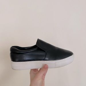 Real Leather Platform Sneaker